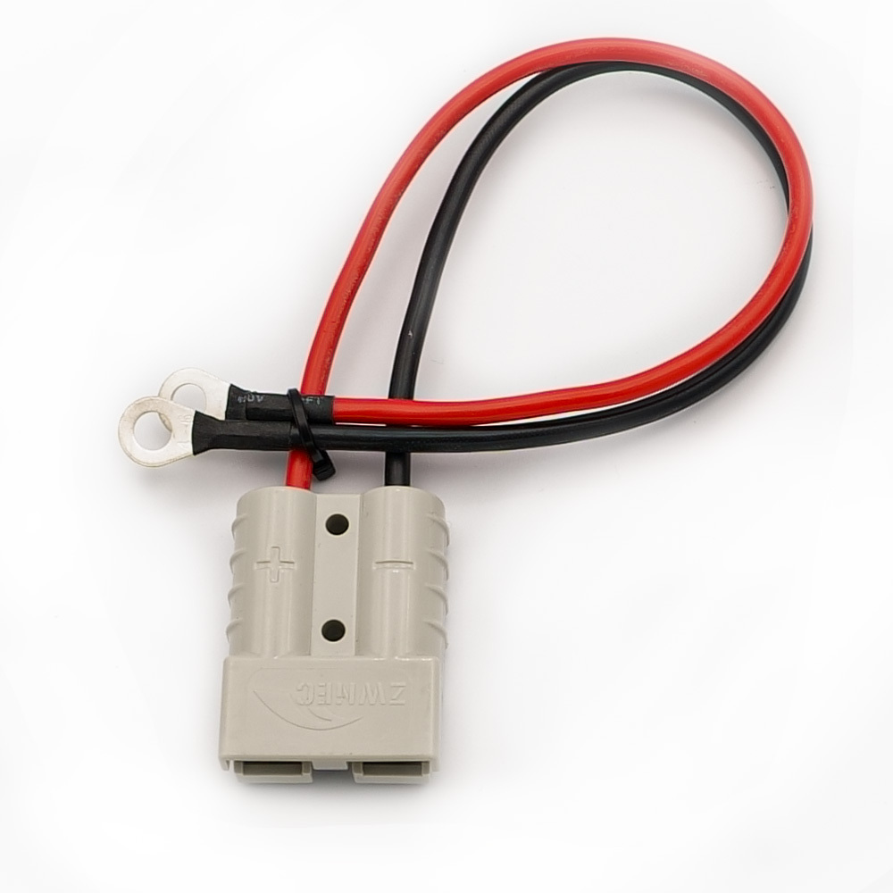 アンダーソン 50Aコネクタ― 12AWG 30cm ２個セット バッテリーケーブル 電源コード_画像2