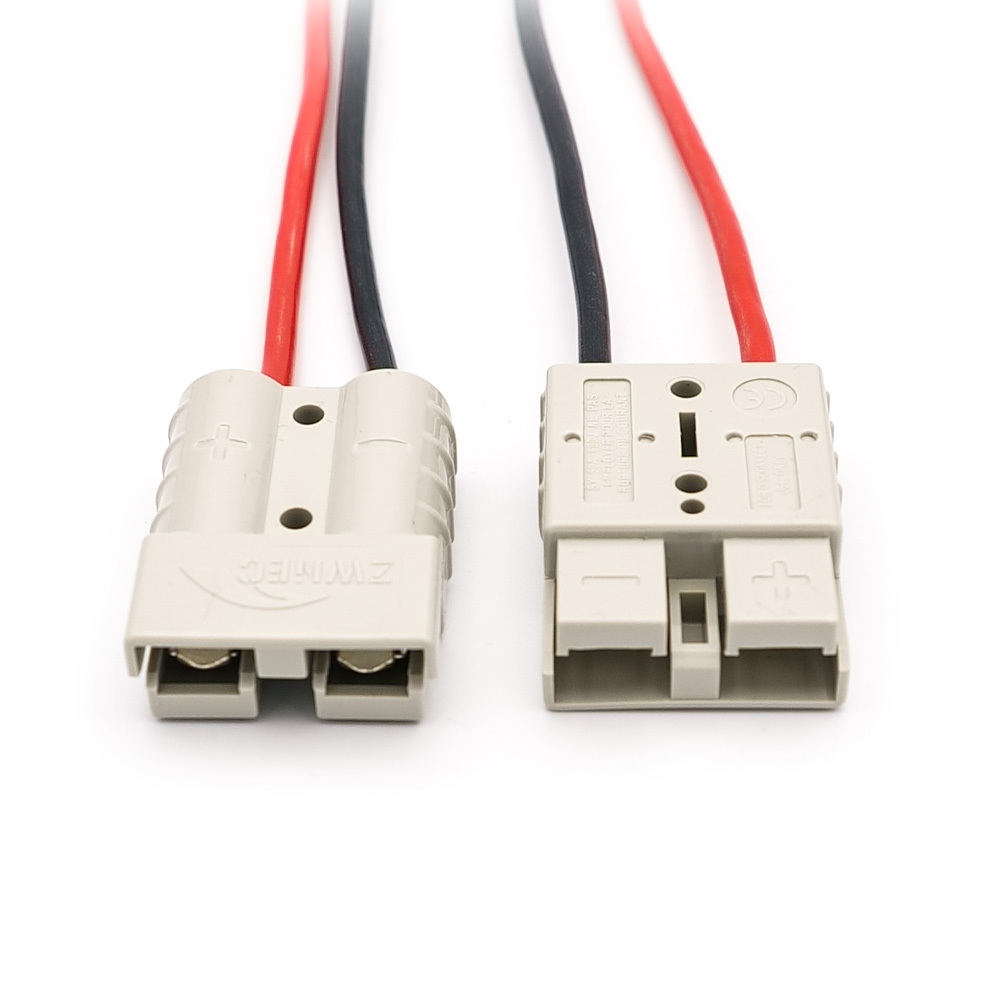 アンダーソン 50Aコネクタ― 12AWG 30cm ２個セット バッテリーケーブル 電源コード_画像4