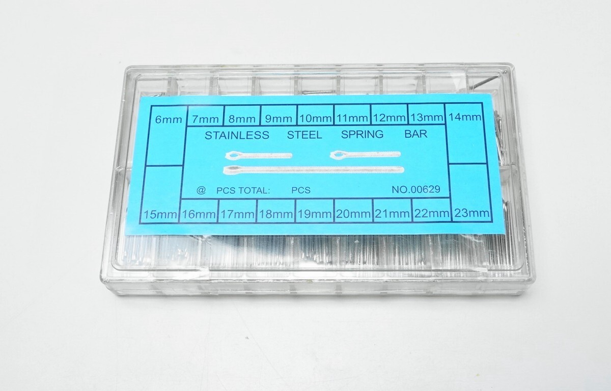 腕時計ベルト用割りピンセット 18サイズ(6mm~23mm)_画像1