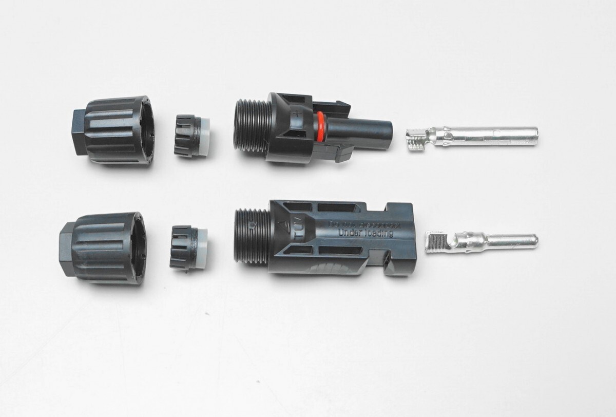 ソーラーパネル 接続ケーブル用 MC4 型 コネクター 1組セット セットソーラー発電 太陽光発_画像2