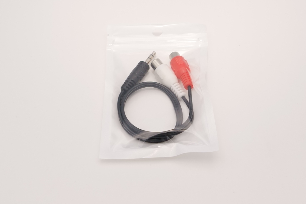 3.5mmステレオミニプラグ(オス) 変換 RCAピンプラグ(メス) 20cm 変換ケーブル /A051_画像5