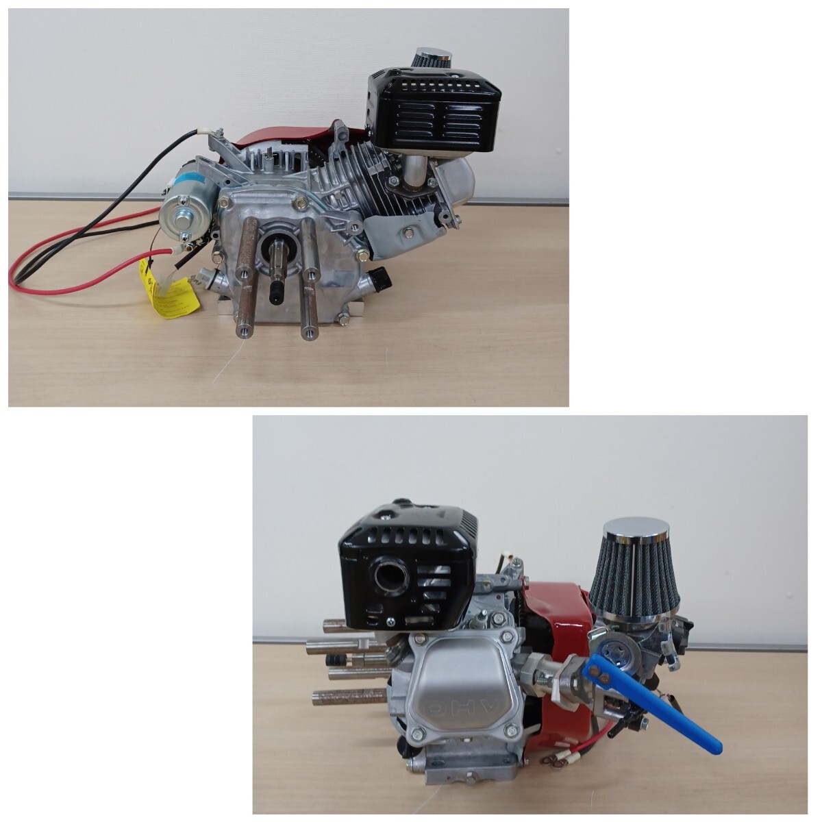 石②)【直接引取可/愛知】ホンダ HONDA 汎用エンジン GX160 発動機 251014 奥_画像3