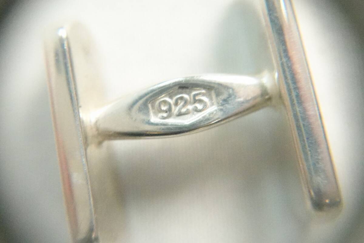 Tiffany&Co. ティファニー カフスボタン 925 約11.1g シルバー SILVE 1837 ブランド 小物_画像7