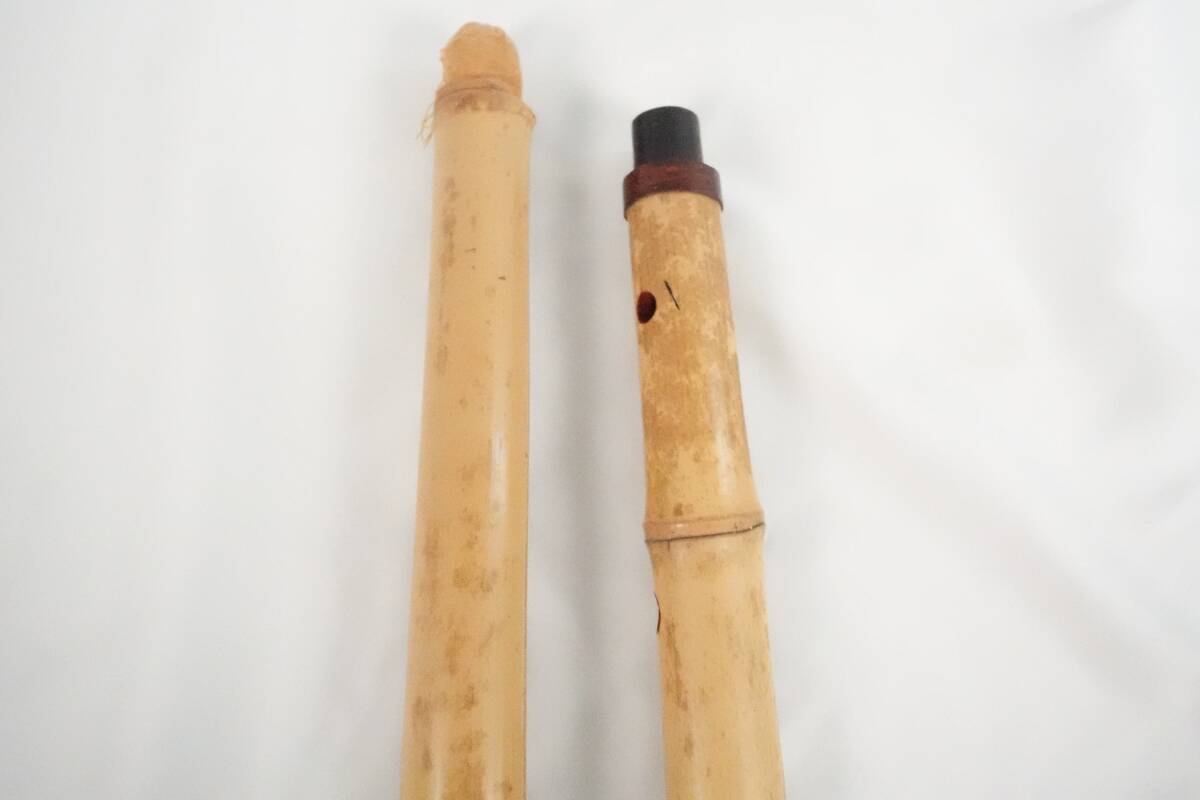尺八 云森（森田信治）和楽器 木管楽器 全長約90cm 約379g