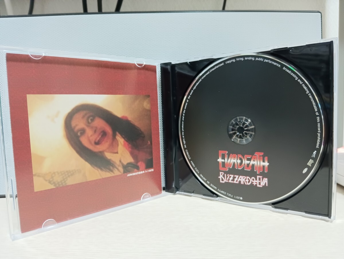 ☆EVADEATH☆BLIZZARD OF EVA【国内盤帯付】エヴァデス 血塗られた英雄伝説 必聴盤 CD_画像2