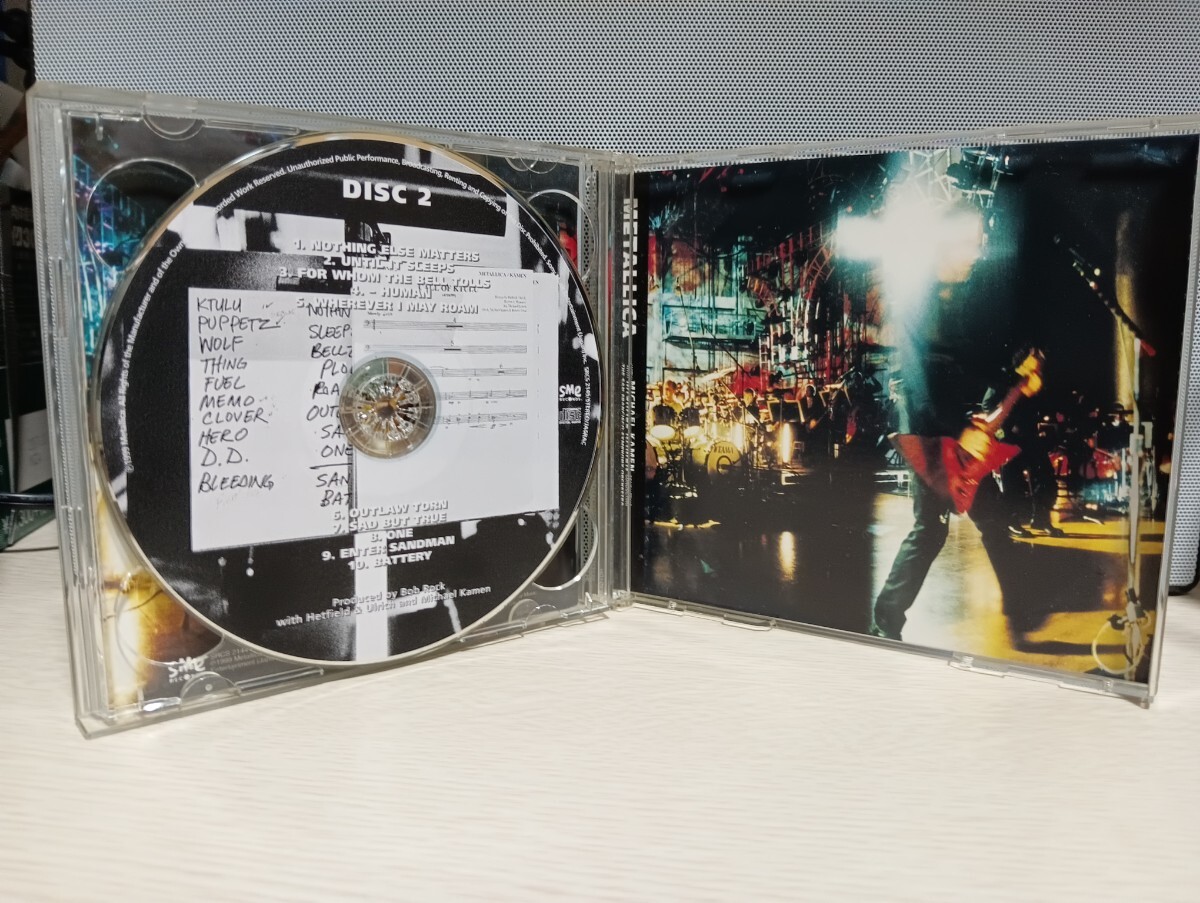 ☆METALLICA☆S & M【国内盤帯付】メタリカ 必聴ライヴ 2CD_画像3