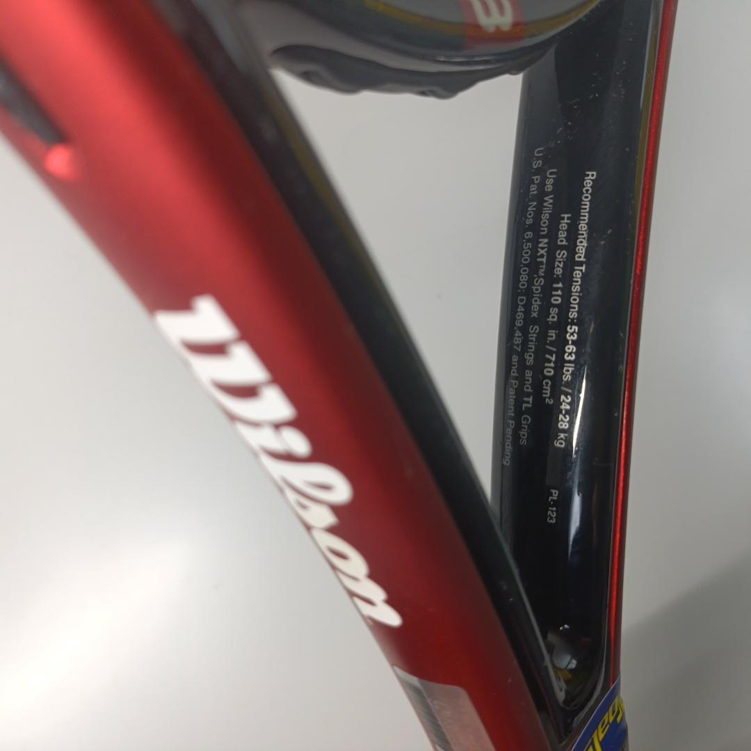 ウィルソン トライアド 5.0 WILSON TRIAD 硬式テニス ラケット_画像9