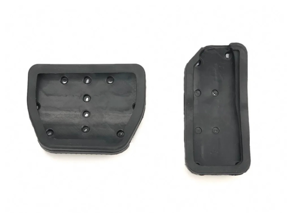 日産 NISSAN セレナ ノート マーチ ジューク シルフィ用 ステンレス製 ペダルカバー アクセル ブレーキ パーツ ペダルセット_画像2