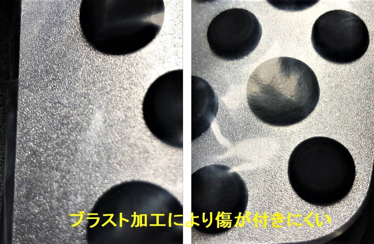 TOYOTA トヨタ 新型 ノア ヴォクシー 90系 アルミペダル ペダルカバー ペダル フルセット ３点セット パーツ 車内パーツ_画像4