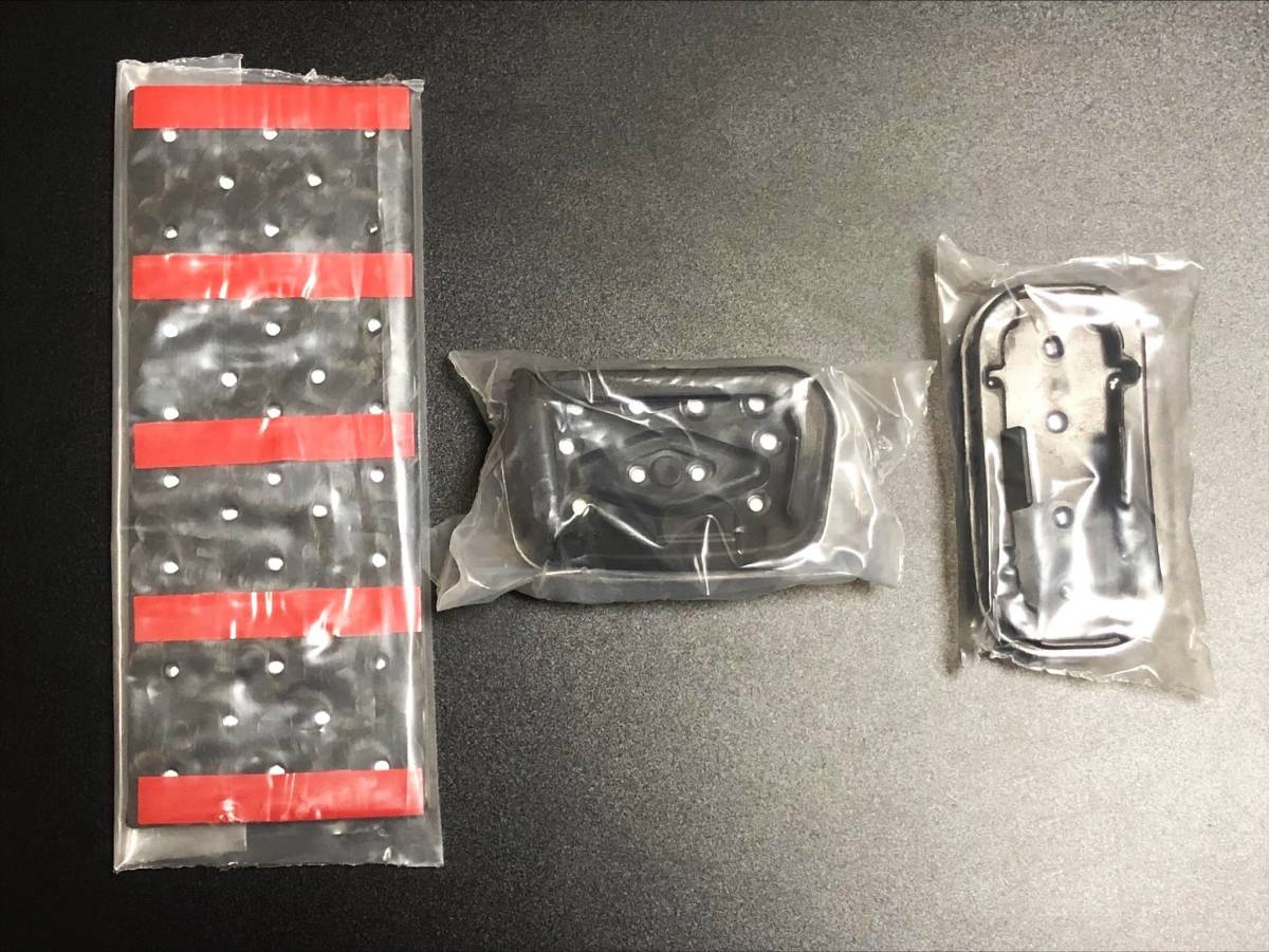 TOYOTA トヨタ 新型 ノア ヴォクシー 90系 アルミペダル ペダルカバー ペダル フルセット ３点セット パーツ 車内パーツ_画像2