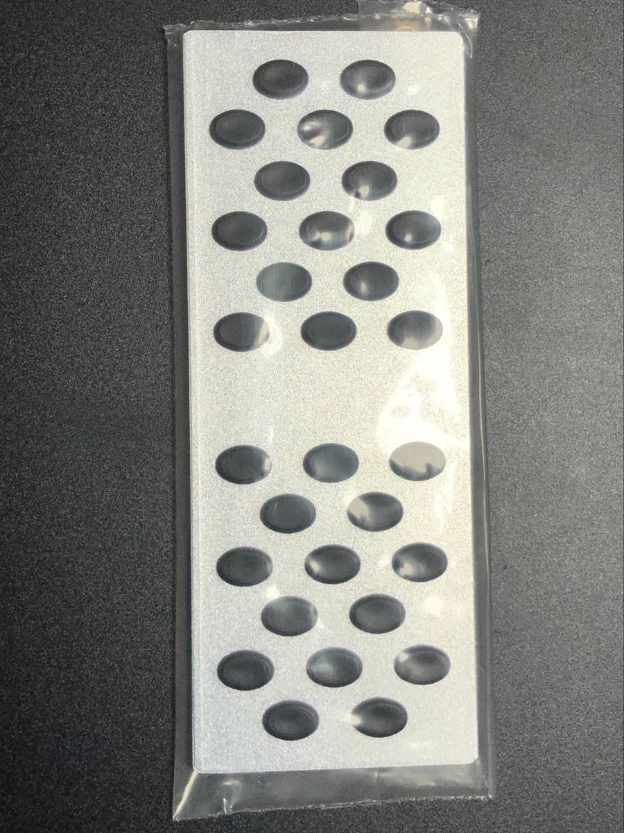 TOYOTA トヨタ 新型 ノア ヴォクシー 90系 アルミペダル ペダルカバー ペダル フルセット ３点セット パーツ 車内パーツ_画像7