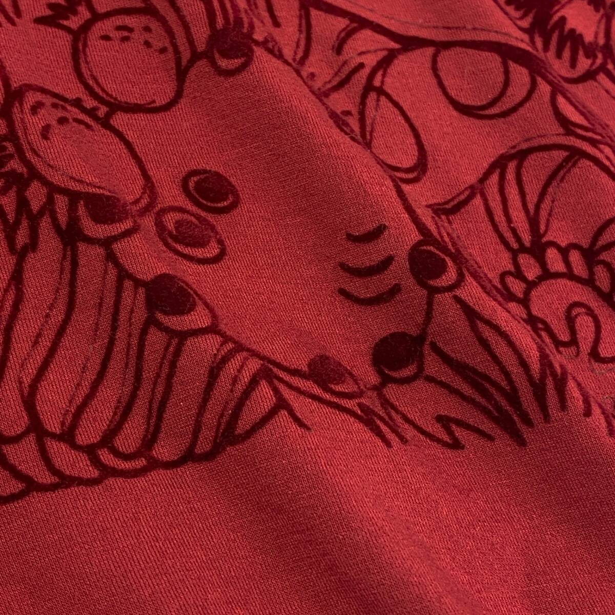 45h15 TOKUKO 1er Vol トクコプルミエヴォル 花柄刺繍 ボトルネック 長袖チュニック ロングスリーブ ワンピース 9 M レディース 日本製o07t_画像7