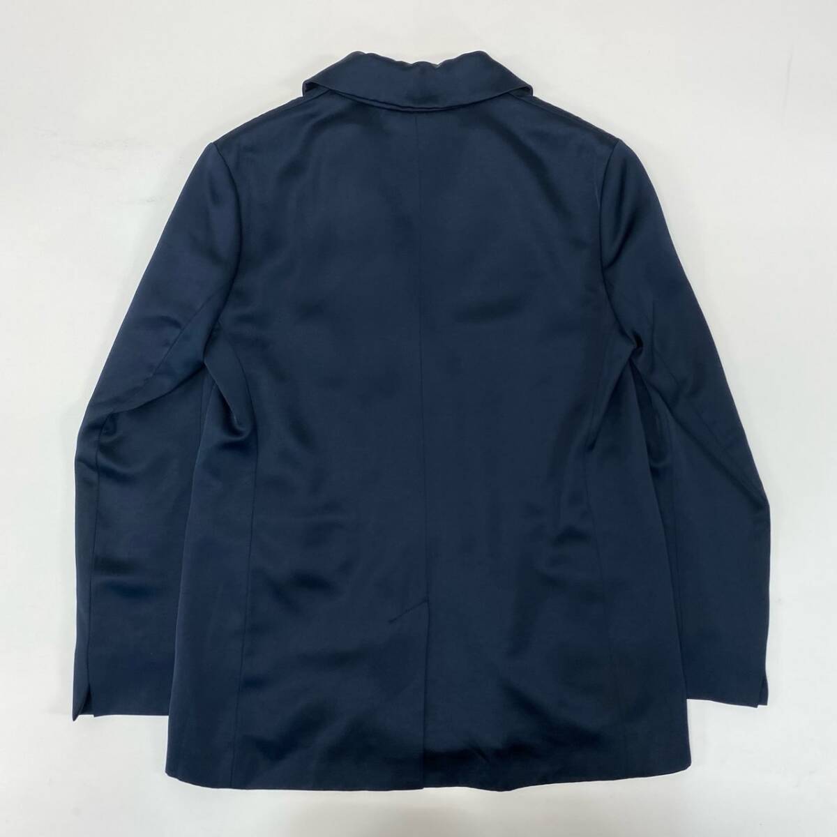 72j15 ’S MaxMara エスマックスマーラ テーラードジャケット ジャケット フォーマル 40サイズ ネイビー レディースu02t_画像2