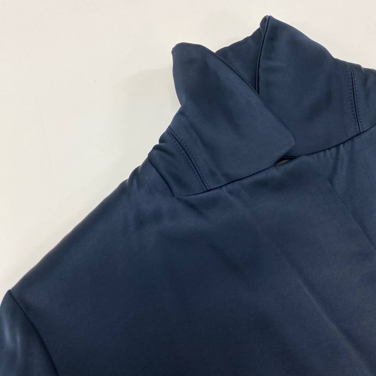 72j15 ’S MaxMara エスマックスマーラ テーラードジャケット ジャケット フォーマル 40サイズ ネイビー レディースu02t_画像6