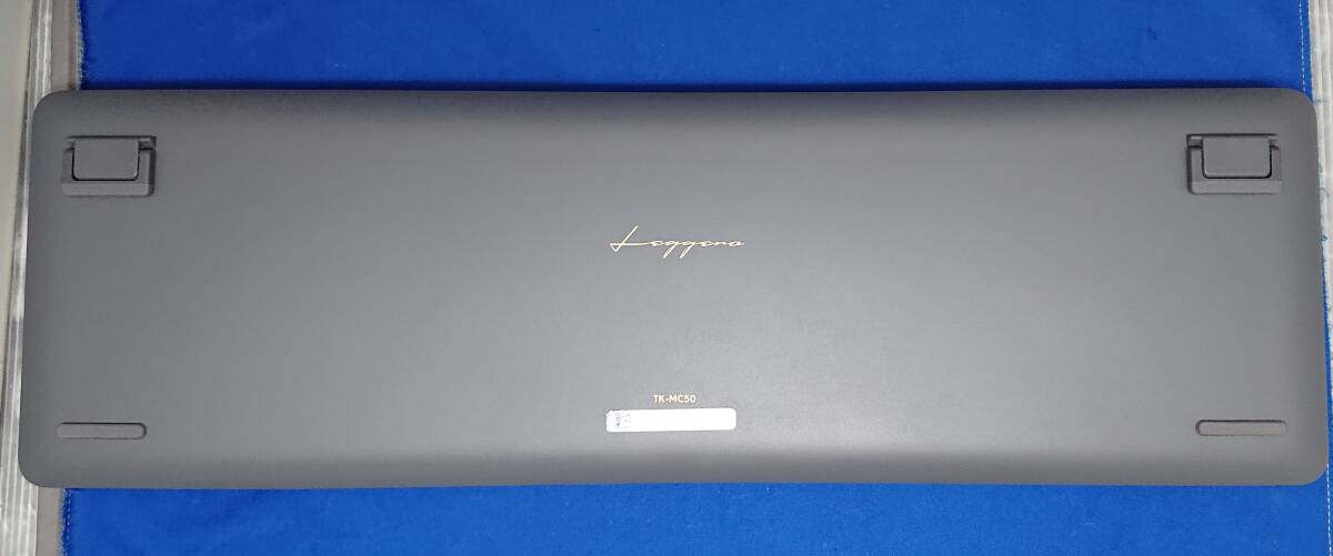 【実質未使用】ELECOM メカニカルキーボード(赤軸)　YK-MC50UKLGY ジャンク_画像4