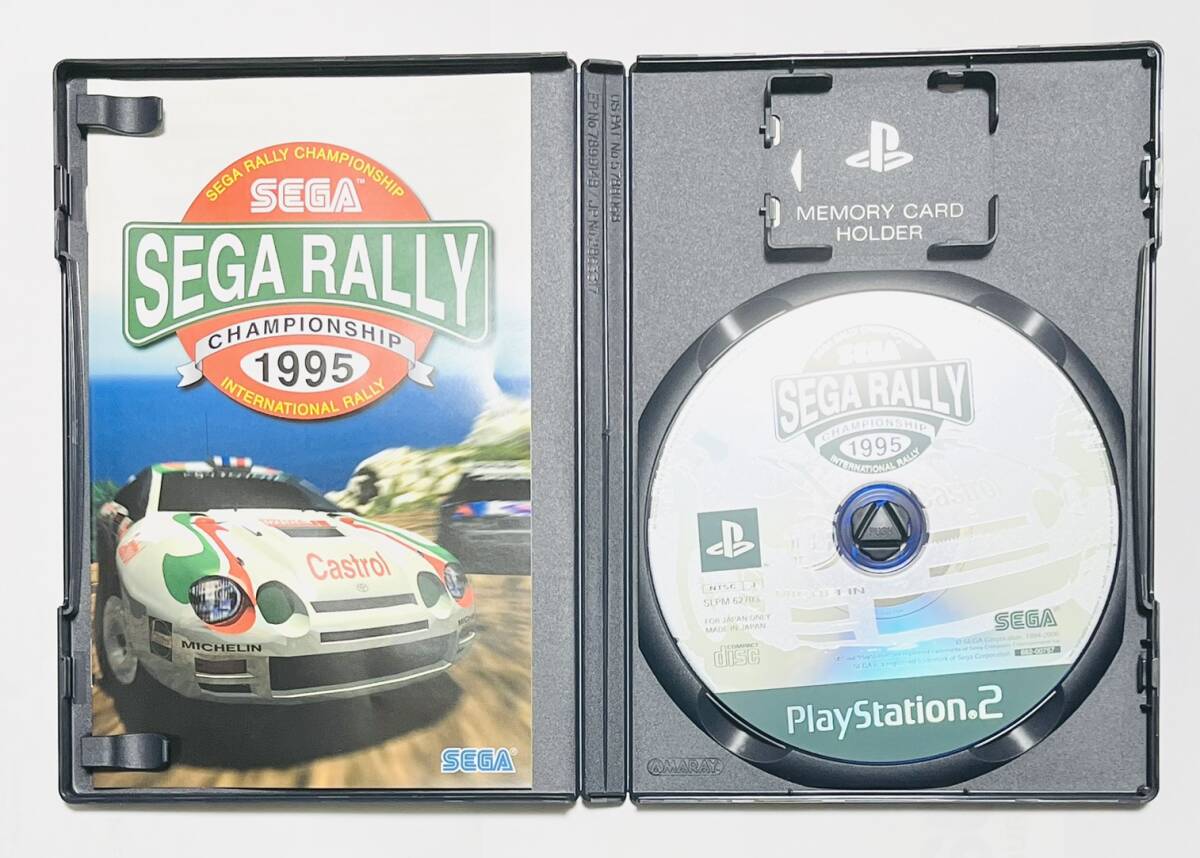 PS2 SEGA RALLY CHAMPIONSHIP セガラリー 1995 ゲームソフト PlayStaition2 プレステ2_画像3