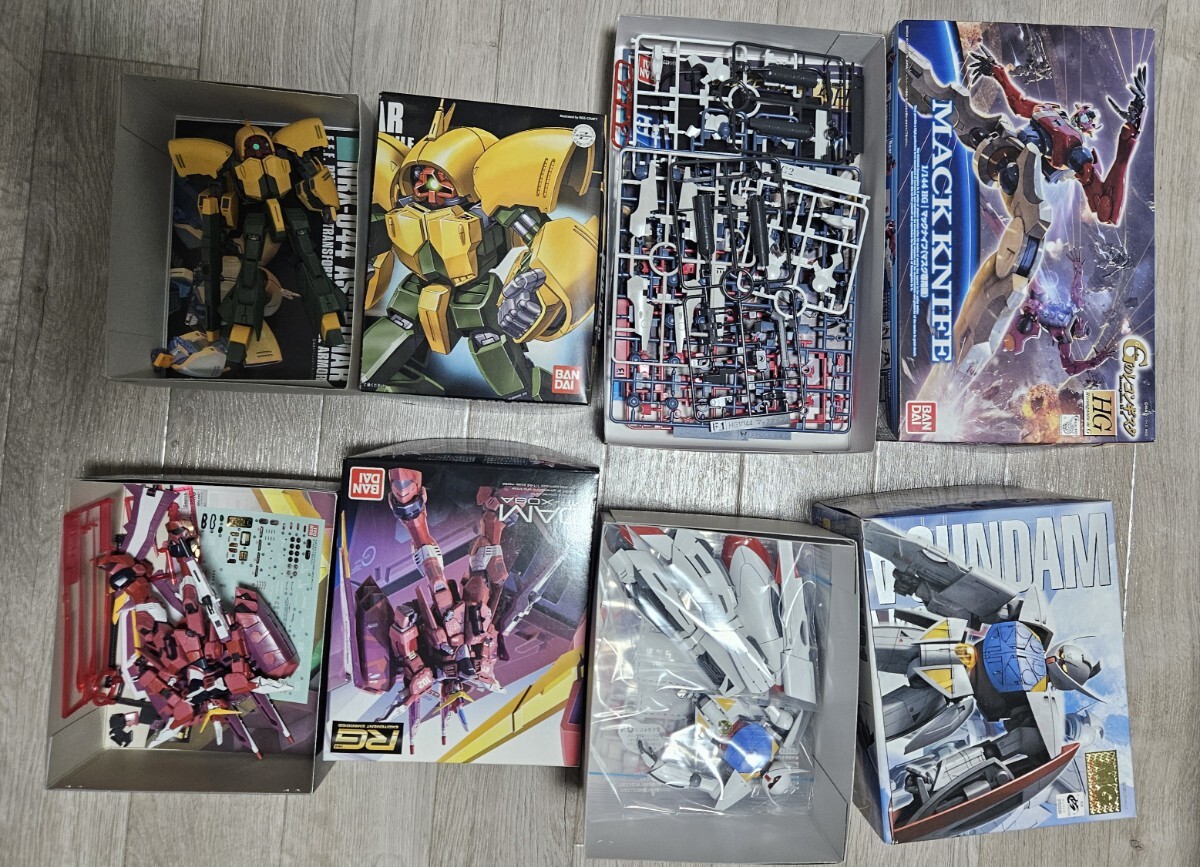 ガンプラジャンク・素組み・未組立　MGHGRG 20点_画像2