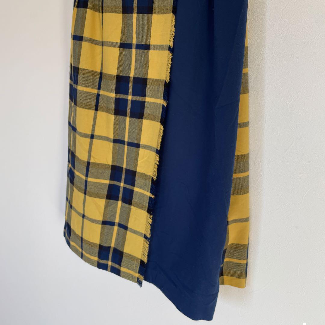 【Samansa Mos2】ロングスカート Fサイズ チェック柄サマンサモスモス_画像6