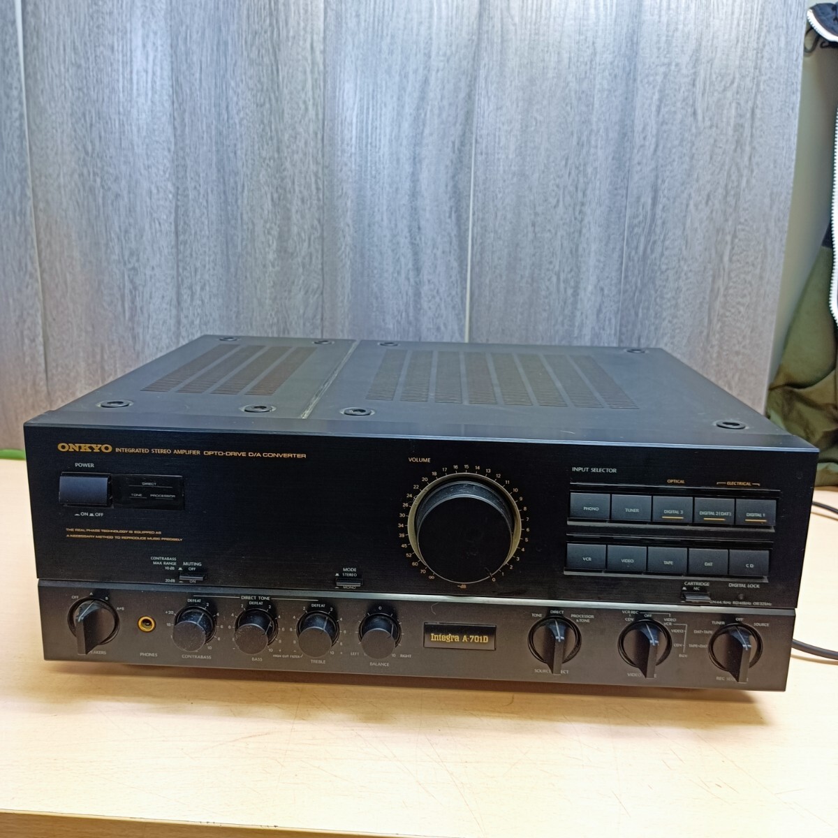 y101507fk ONKYOプリメインアンプ Integra A-701D