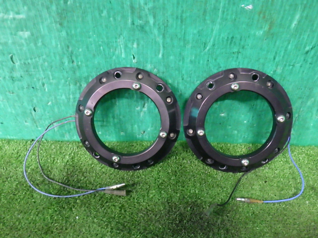 デリカD5[CV1W 2013年]社外イルミ付 フォグベゼル カバー デイライト_画像3