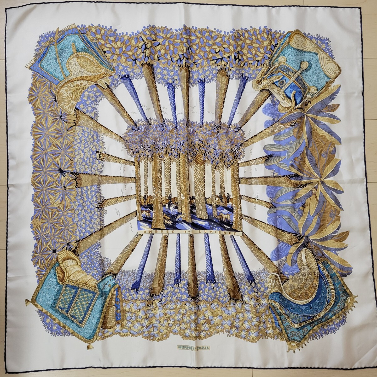 エルメス HERMES カレ90 スカーフ_画像1