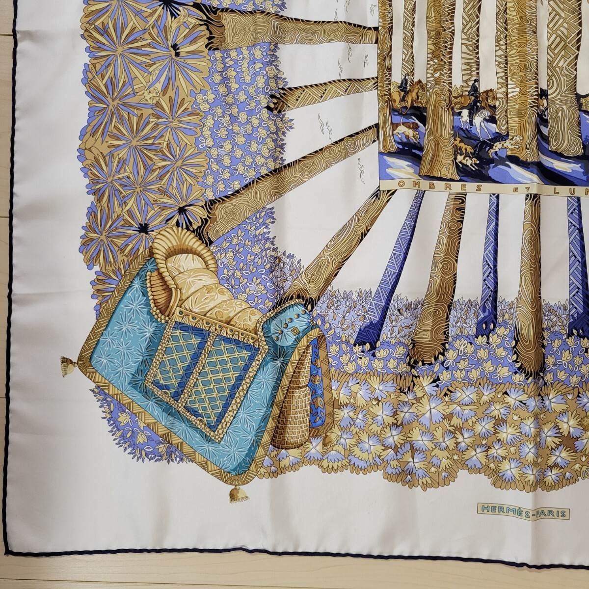 エルメス HERMES カレ90 スカーフ_画像4