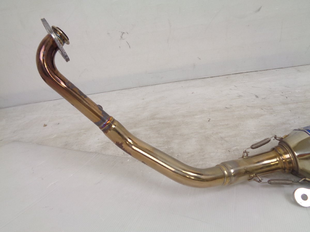 PCX 2BJ-JK05 21-23 BEAMS ビームス CORSA-EVOⅡ ヒートチタン フルエキゾースト マフラー 良品【G966】_画像9