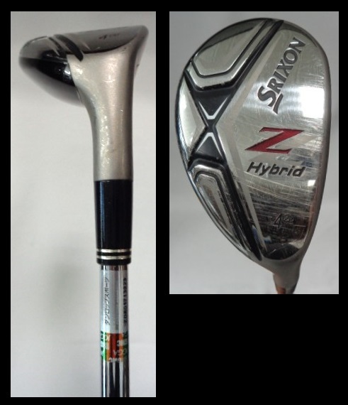 SRIXON■DUNLOP■Z HYBRID■UT4 22度■N.S.PRO950GH■ Ｓ-スチール■保護の為、新品ヘッドカバー（♯5）付き■送料無料■管理番号5798_画像4