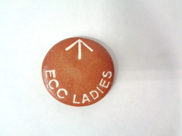 新品未使用品■ECC LADIES GOLF TOURNAMENT■備前焼■ マーカー■送料無料_画像2