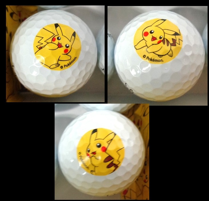 新品■Titleist■ピカチュウ■Pokemon■PRO V1■ボール 6個■ ポケモン■送料無料_画像3