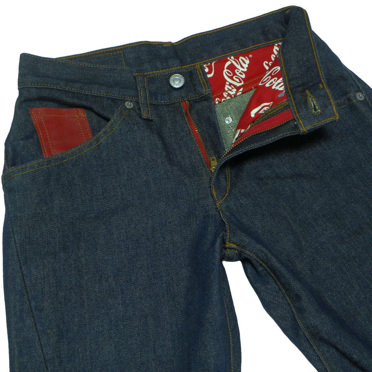 リーバイス コカコーラコラボジーンズデニムパンツ W28 非売品_画像2