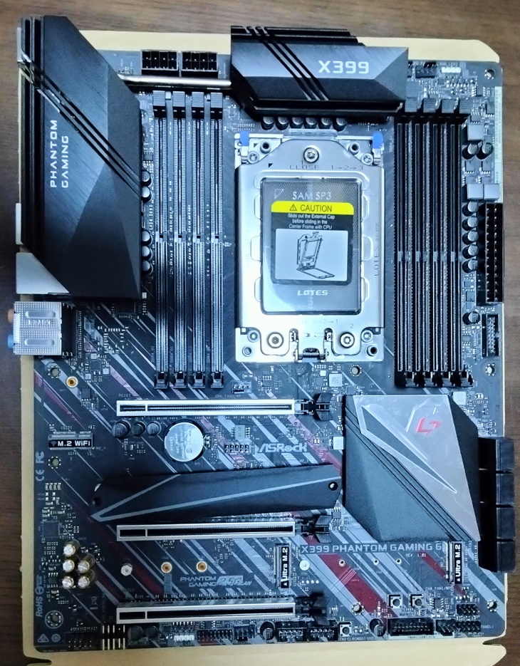AsRock X399 Phantom Gaming 6 (中古品)☆_画像3