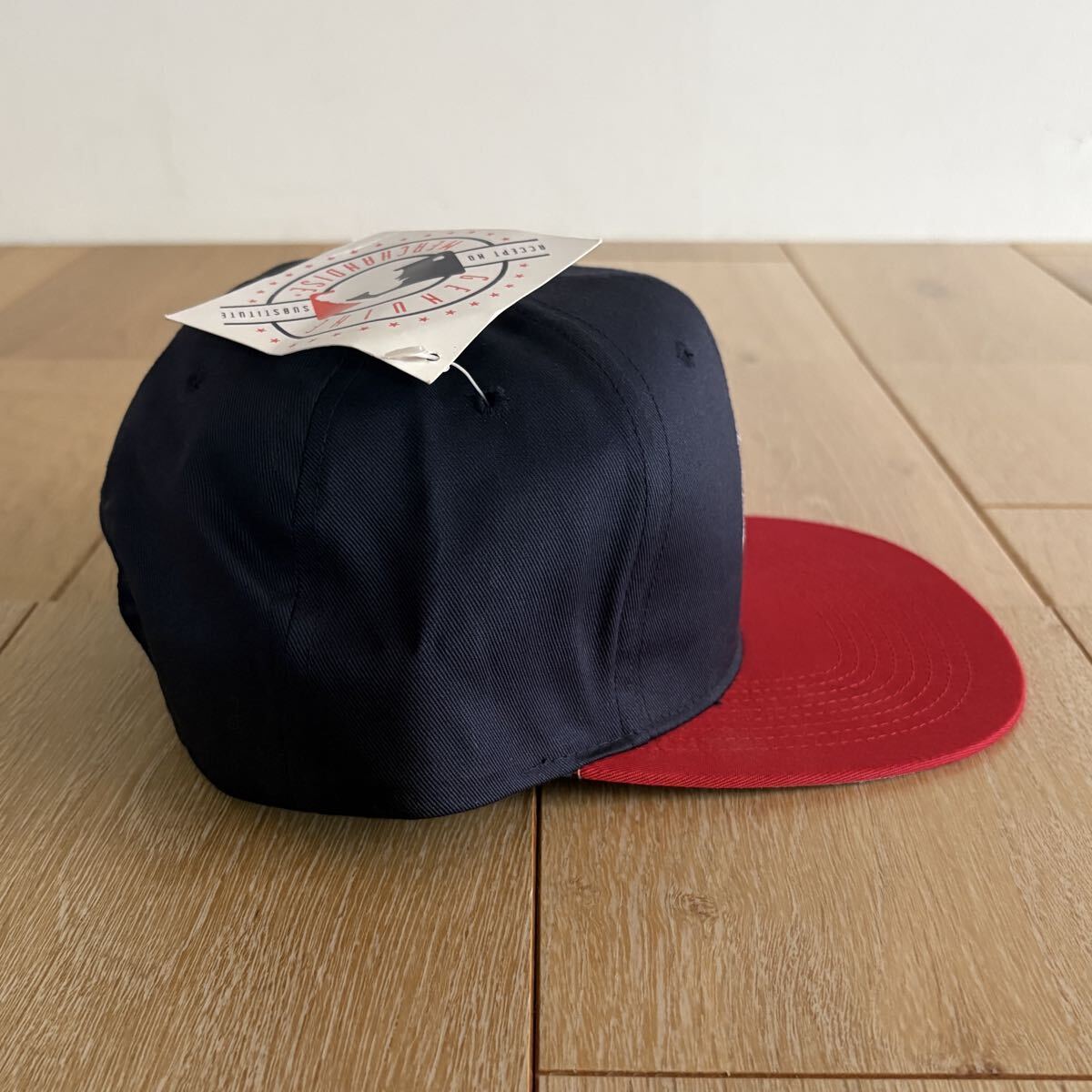 ★90s★クリーブランド・インディアンス キャップ★新品タグ付★レアブランド★デッドストック_画像4