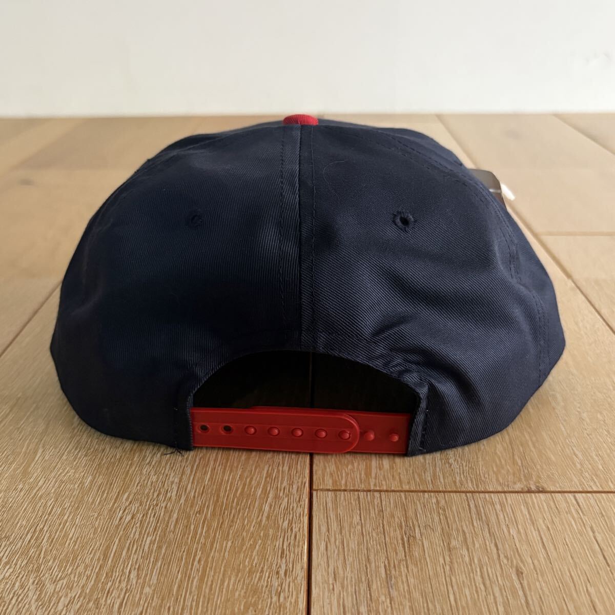 ★90s★クリーブランド・インディアンス キャップ★新品タグ付★レアブランド★デッドストック_画像6