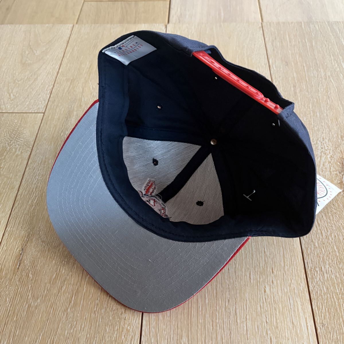 ★90s★クリーブランド・インディアンス キャップ★新品タグ付★レアブランド★デッドストック_画像7