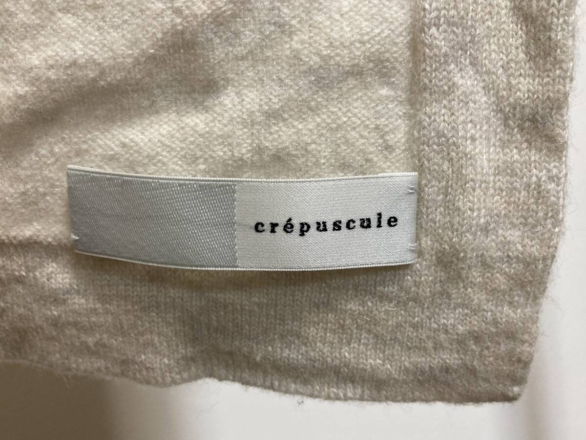 crepuscule クレプスキュール ウール 大判 マフラー_画像2