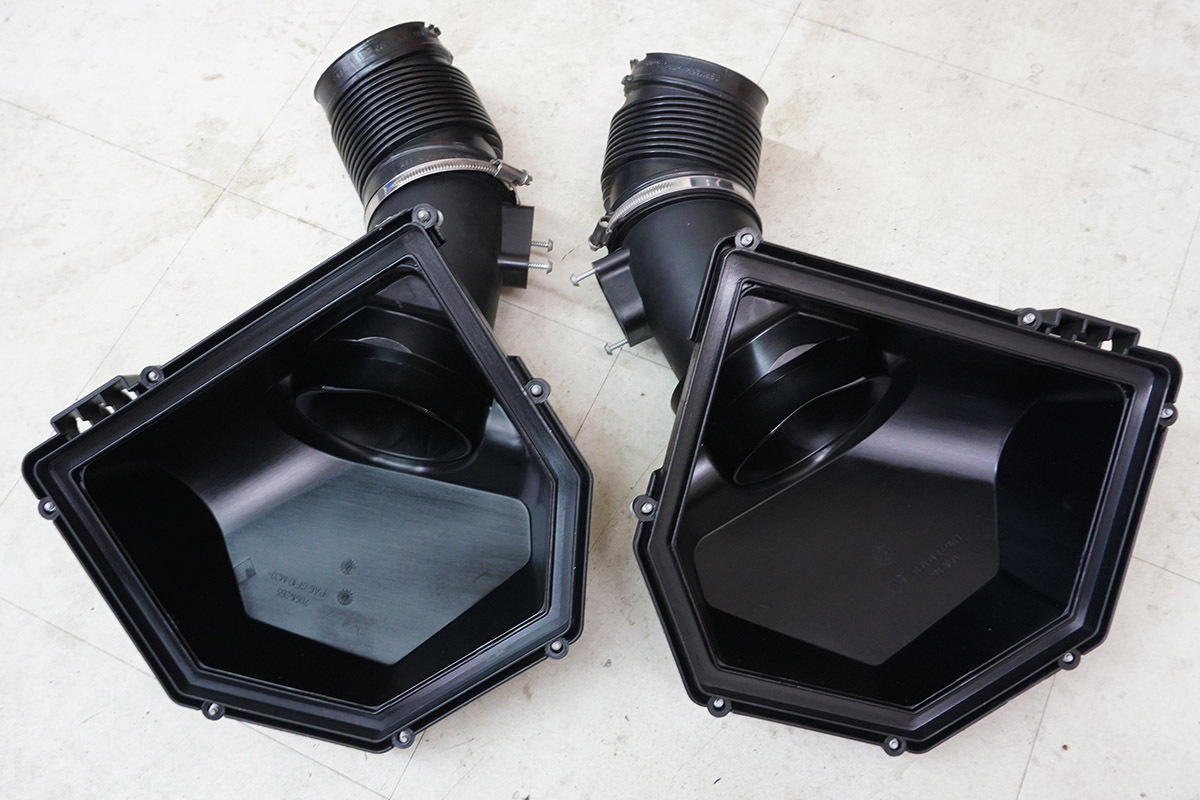 BMW M5 ABA-FV44M оригинальный воздушный впуск труба воздушный фильтр [M5-H102801]