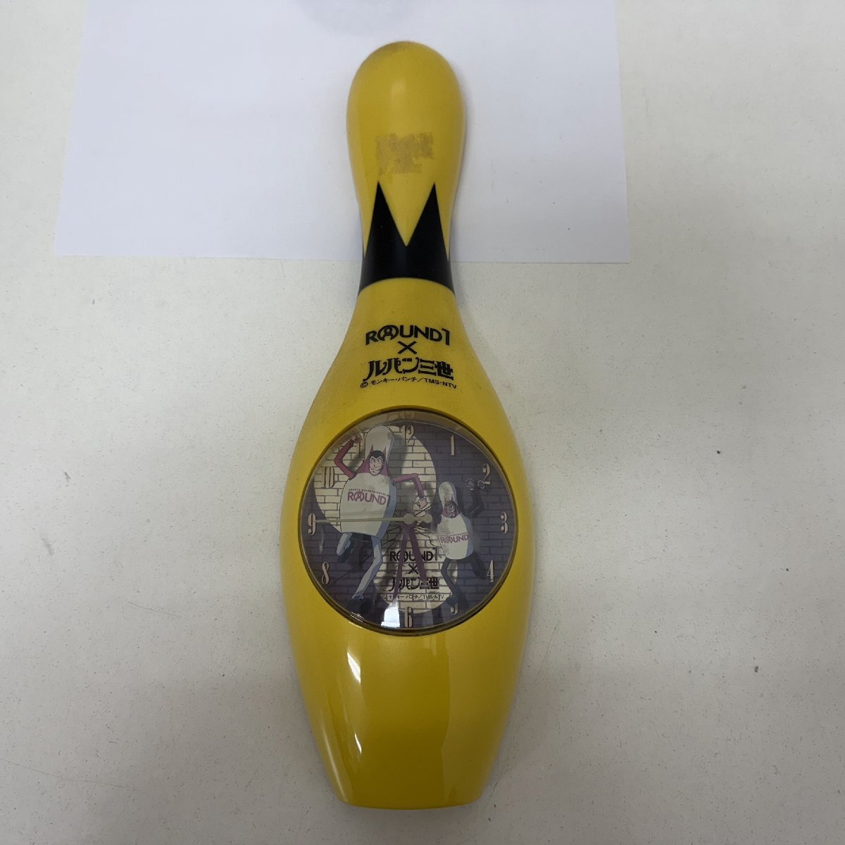 ROUND1×ルパン三世 壁掛け時計 中古