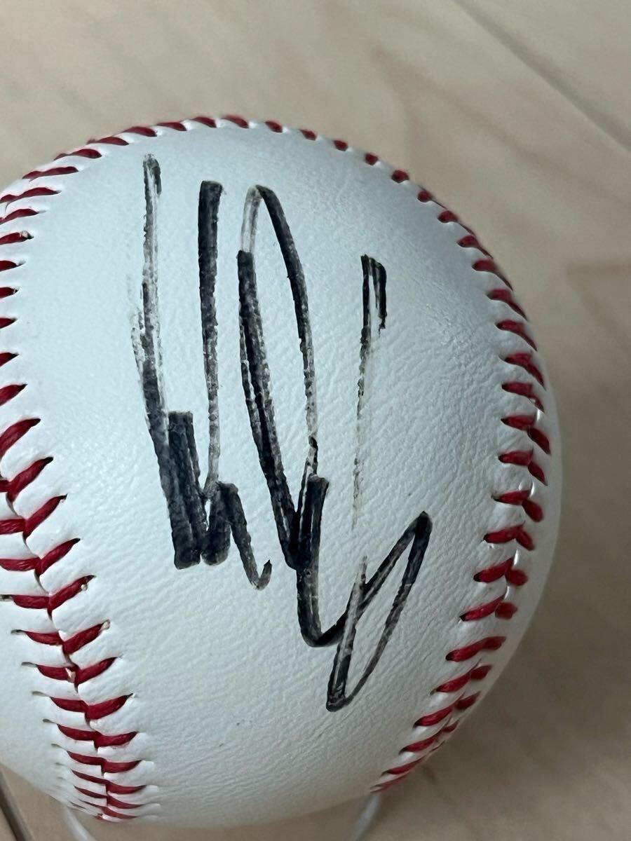 * прекрасный автограф *NPB[ichi low ] Orix времена автограф автограф мяч лампочка . официальный официальный лампочка с логотипом 