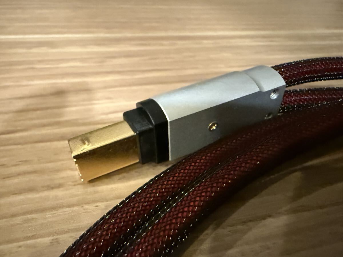 アコースティックリバイブ Acoustic Revive 電源・信号完全分離型USBケーブル 1.0m USB-1.0SP-TripleC_画像3