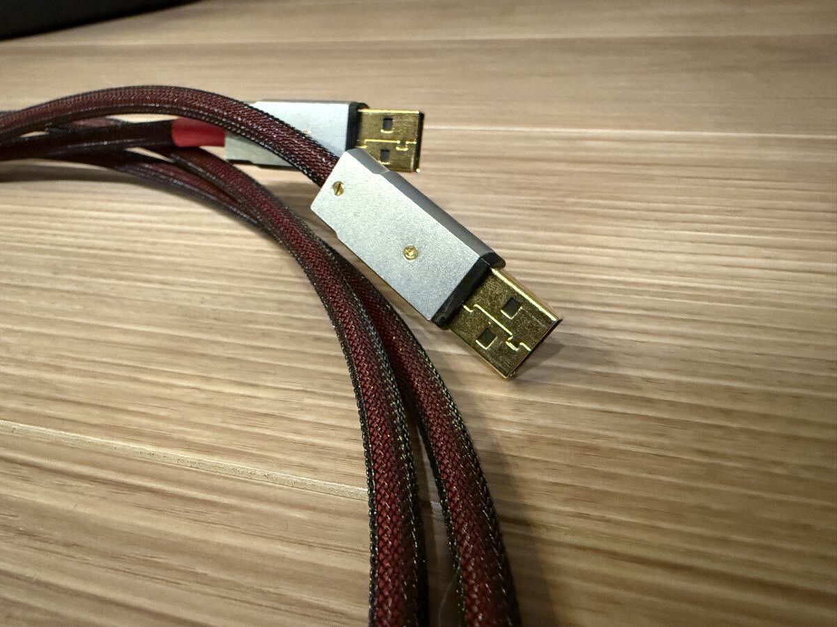 アコースティックリバイブ Acoustic Revive 電源・信号完全分離型USBケーブル 1.0m USB-1.0SP-TripleC_画像4