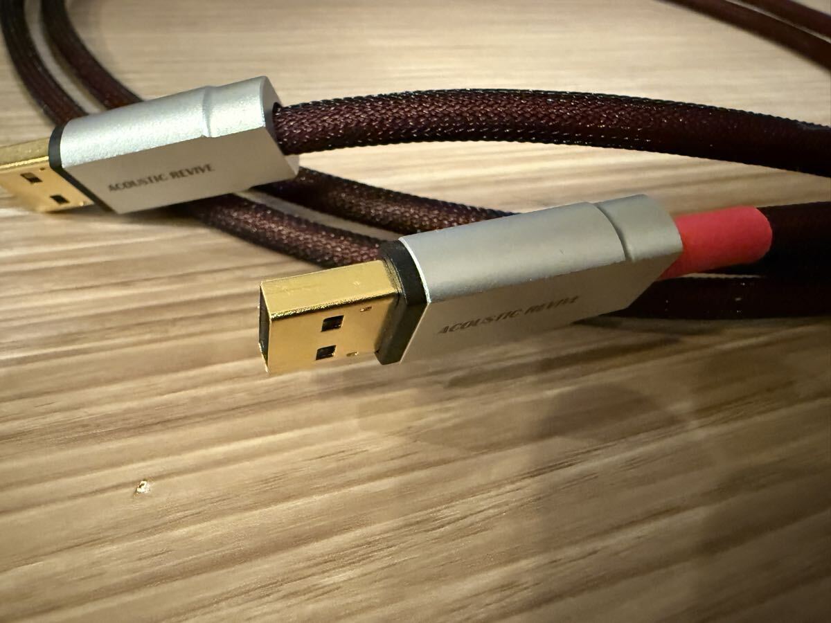 アコースティックリバイブ Acoustic Revive 電源・信号完全分離型USBケーブル 1.0m USB-1.0SP-TripleC_画像5