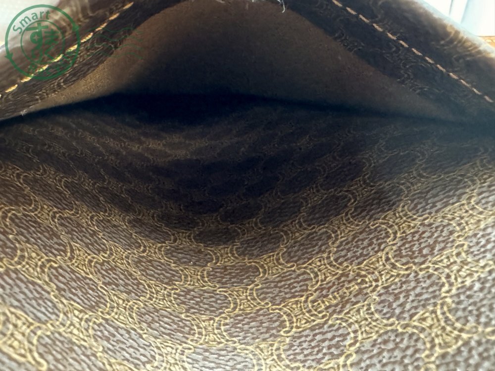 BJ0708000 ● CELINE セリーヌ オールドセリーヌ マカダム柄 モノグラム トートバッグ ショルダーバッグ 中古品 used品 現状品_画像6