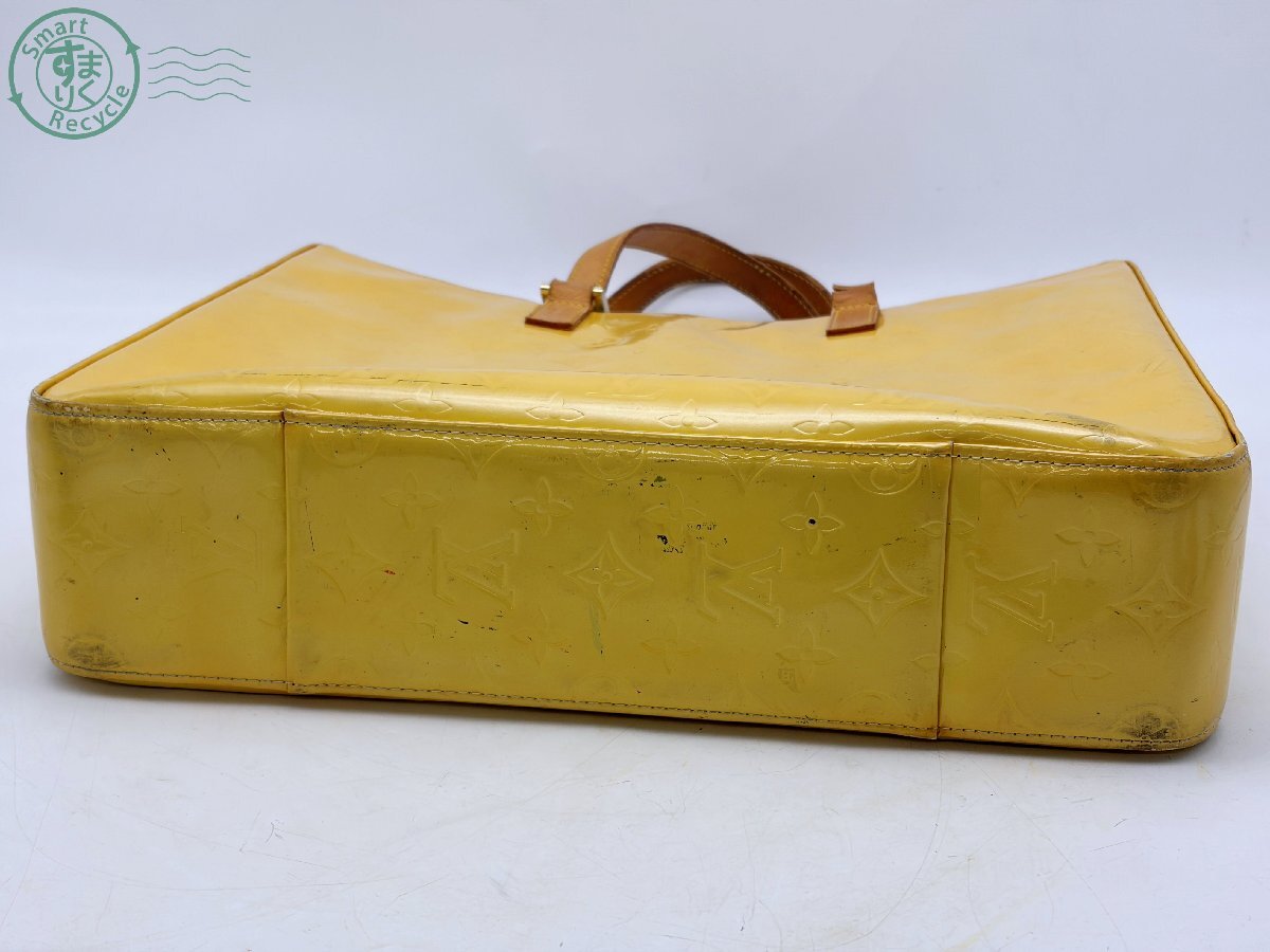 BJ0607531　◎ LOUIS VUITTON ルイヴィトン ヴェルニ コロンバス M91047 トートバッグ ショルダー破損有 中古品 used品 現状品⑧_画像3