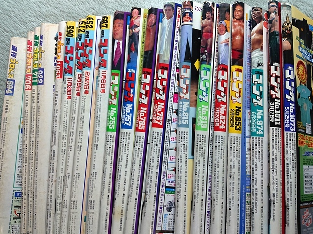週刊プロレス　週刊ゴング　1994年～2005年（不揃い）　20冊まとめて_画像1