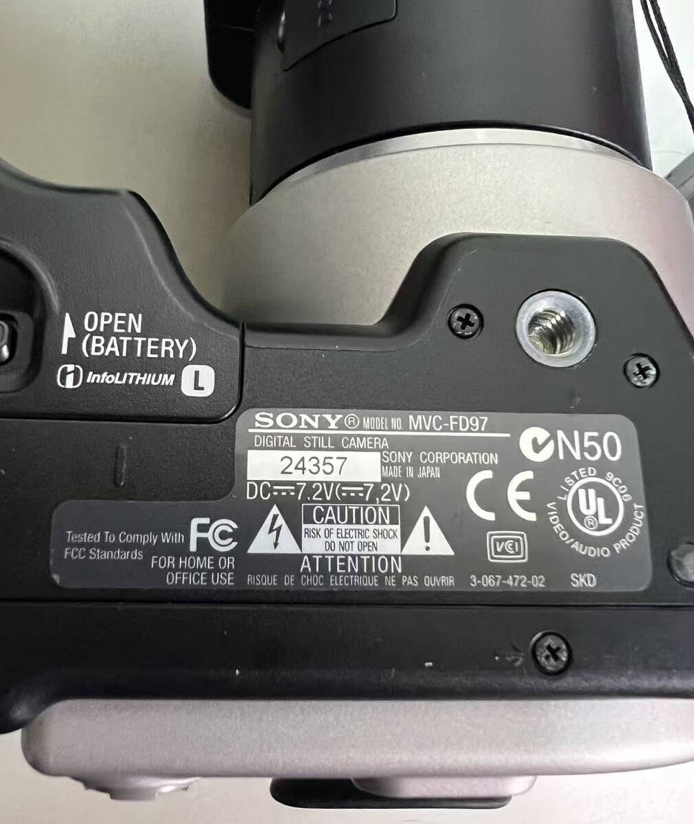 SONY ソニー Mavica MVC-FD92 5台 /MVC-FD97 1台 計6台 デジタルスチルカメラ ビデオカメラ 通電確認のみ 現状品_画像7
