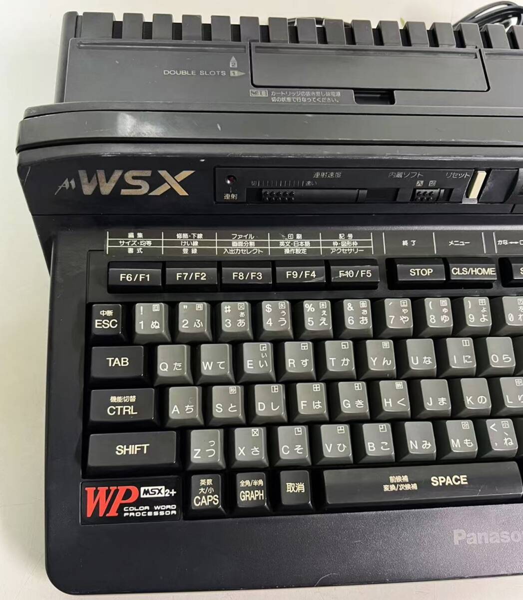 Panasonic FS-A1WSX 旧型PC MSX2+ 動作未確認 現状品_画像6