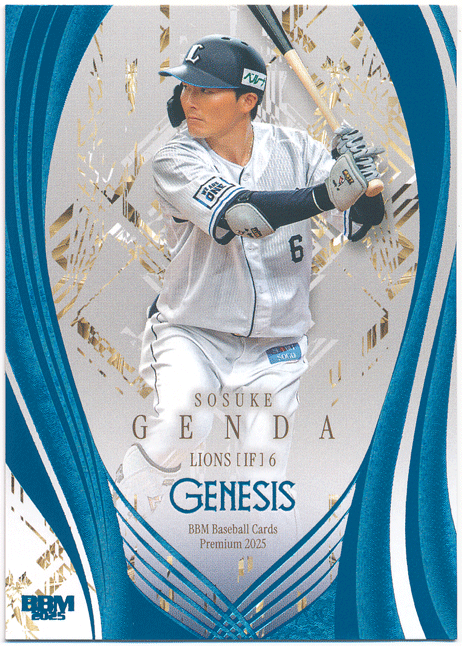BBM 2025 Genesis GENESIS источник рисовое поле .. Saitama Seibu Lions кобальт голубой . версия parallel карта 100 листов ограничение 