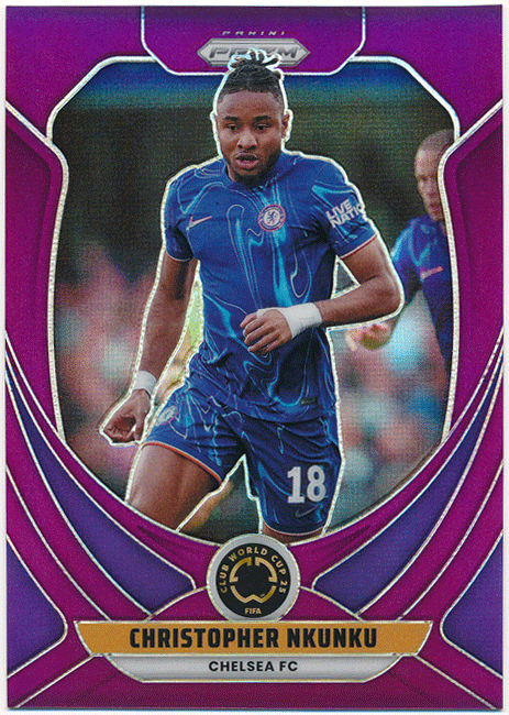 Christopher Nkunku 2025 Panini Prizm FIFA Club World Cup Purple Prizm 125枚限定 パープルプリズム クリストファー?エンクンク