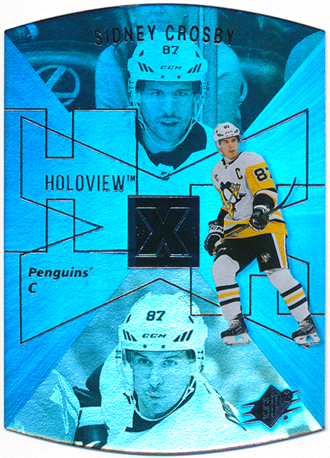 Sidney Crosby NHL 2023-24 Upper Deck Extended Series SPx Holoview シドニー・クロスビーの画像1